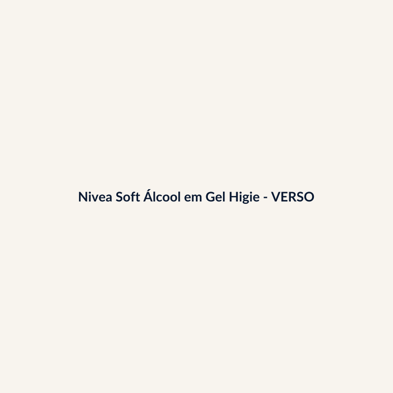 Nivea Soft Álcool em Gel Higiene Pessoal Farmácia 100ml - imagem 2