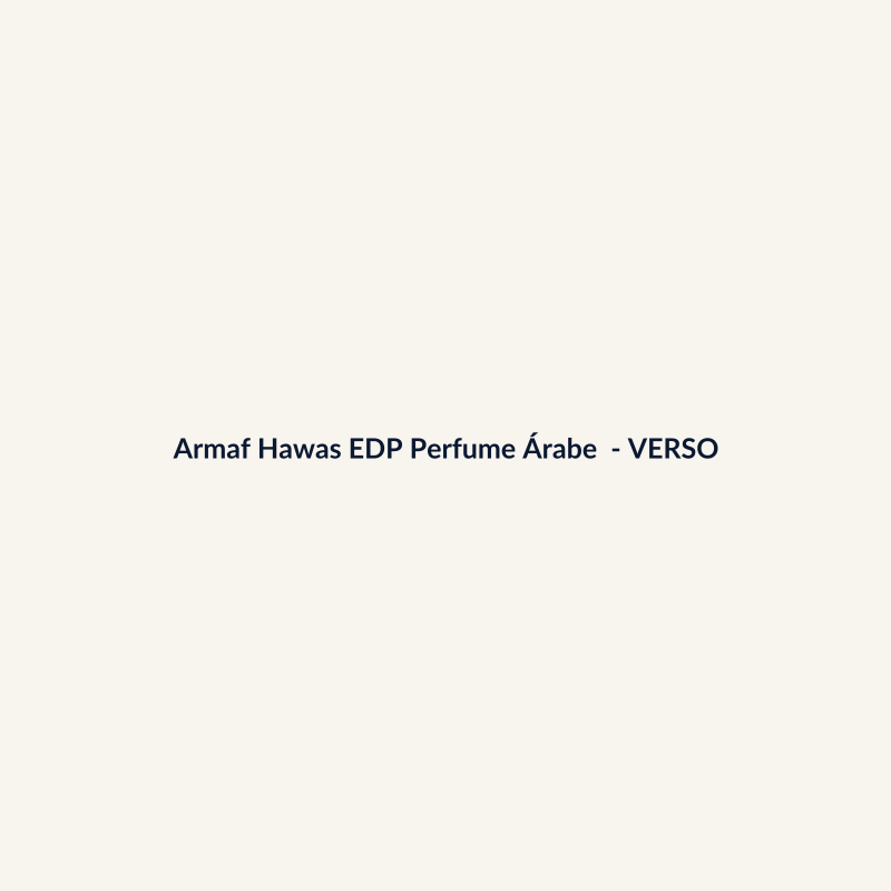Armaf Hawas EDP Perfume Árabe 90ml - imagem 2