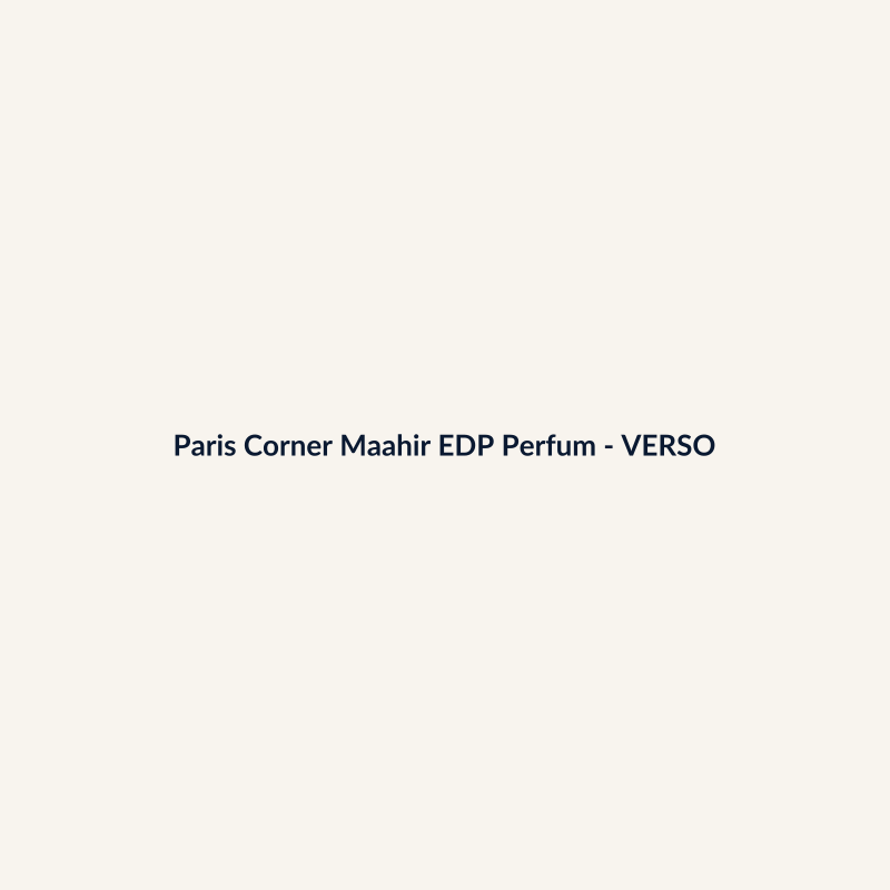 Paris Corner Maahir EDP Perfume Árabe 30ml - imagem 2
