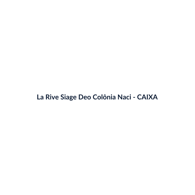 La Rive Siage Deo Colônia Nacional 50ml - imagem 4