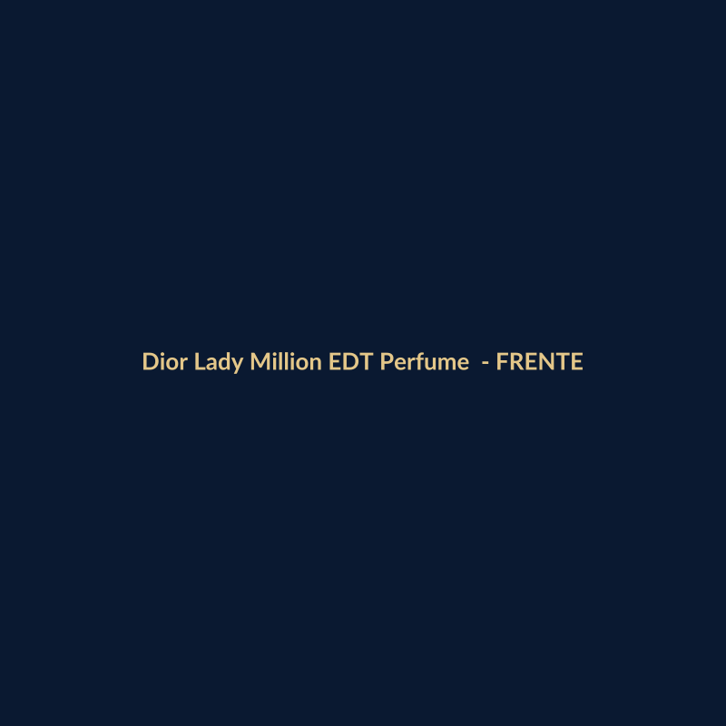 Dior Lady Million EDT Perfume Importado 50ml - imagem 1
