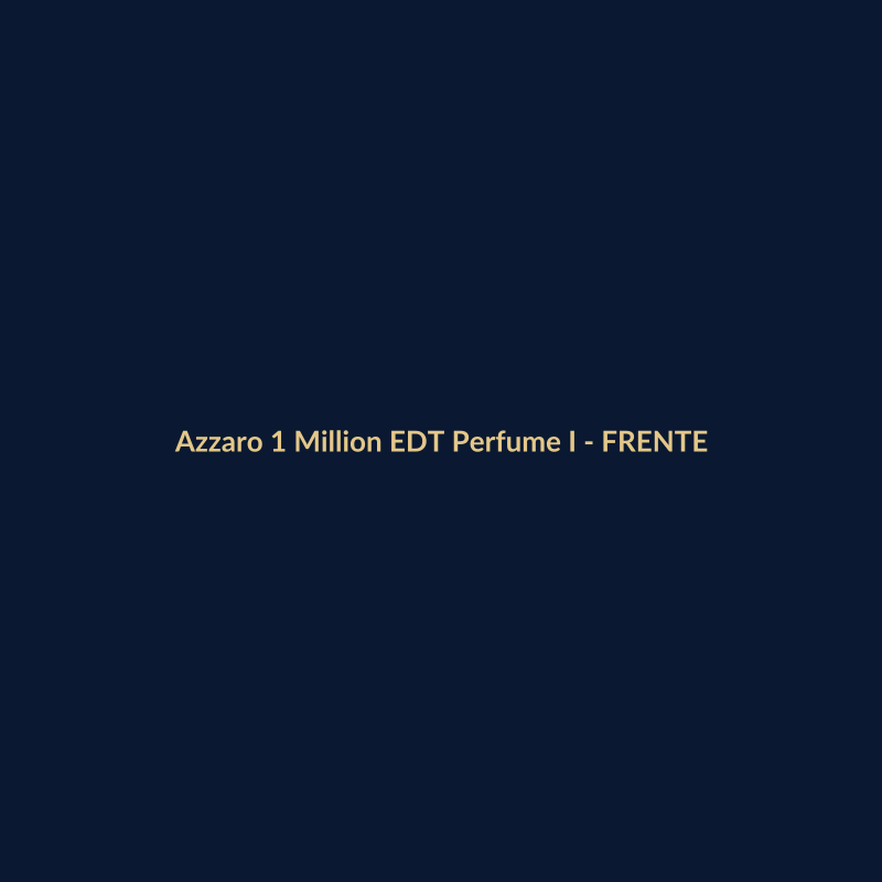 Azzaro 1 Million EDT Perfume Importado 100g - imagem 1