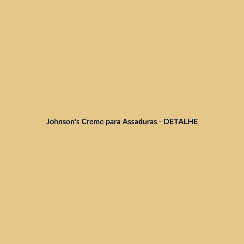 Johnson's Creme para Assaduras Higiene Pessoal Farmácia 150ml - imagem 3