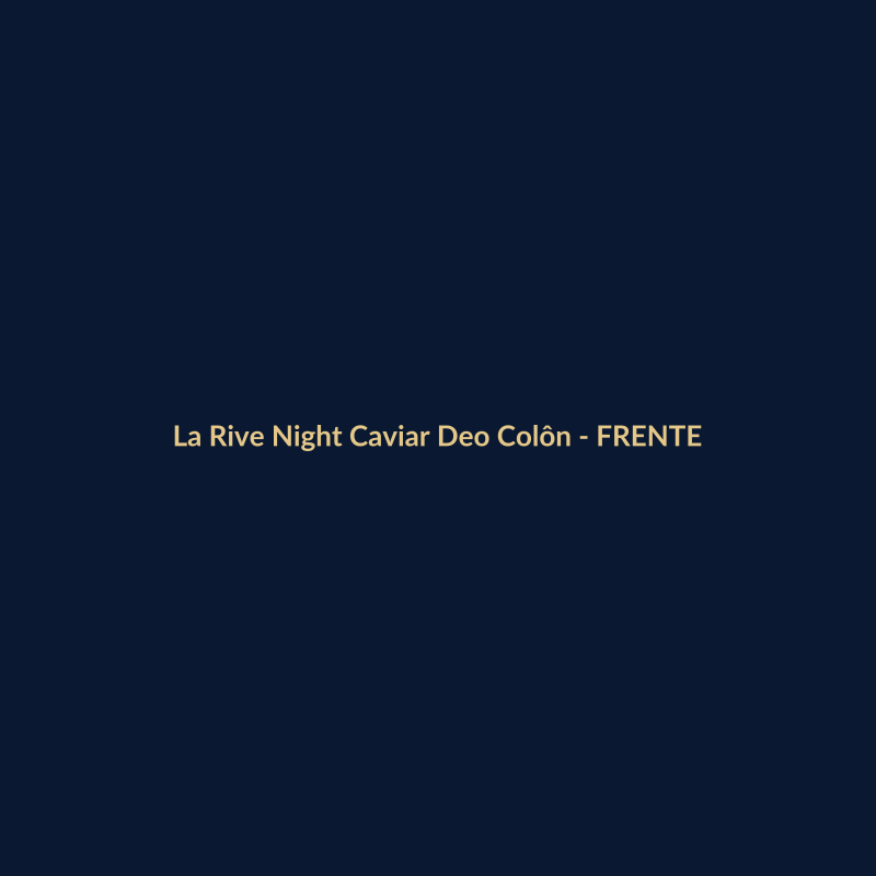 La Rive Night Caviar Deo Colônia Nacional 150ml - imagem 1