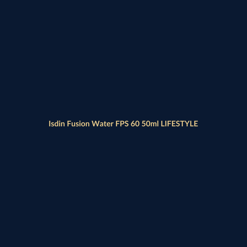 Isdin Fusion Water FPS 60 50ml LIFESTYLE