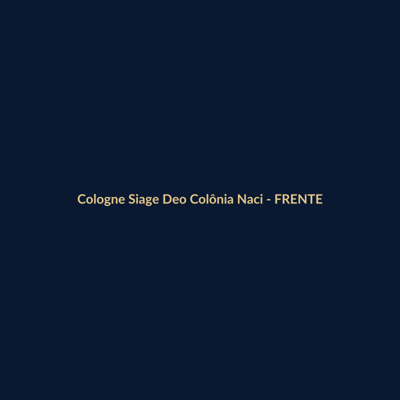 Cologne Siage Deo Colônia Nacional 150ml - imagem 1