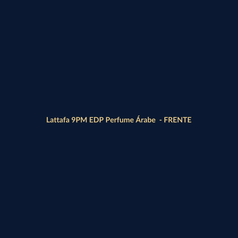 Lattafa 9PM EDP Perfume Árabe 90ml - imagem 1