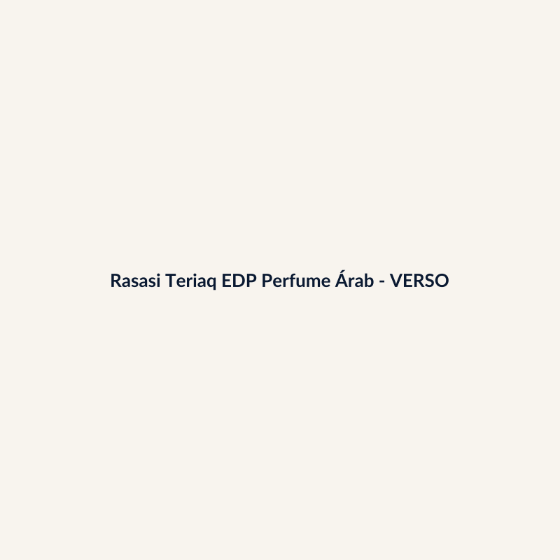 Rasasi Teriaq EDP Perfume Árabe 30ml - imagem 2