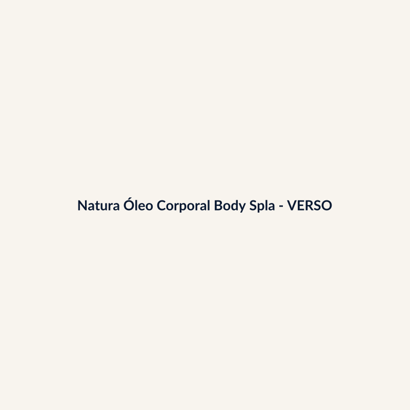 Natura Óleo Corporal Body Splash Hidratante 150ml - imagem 2