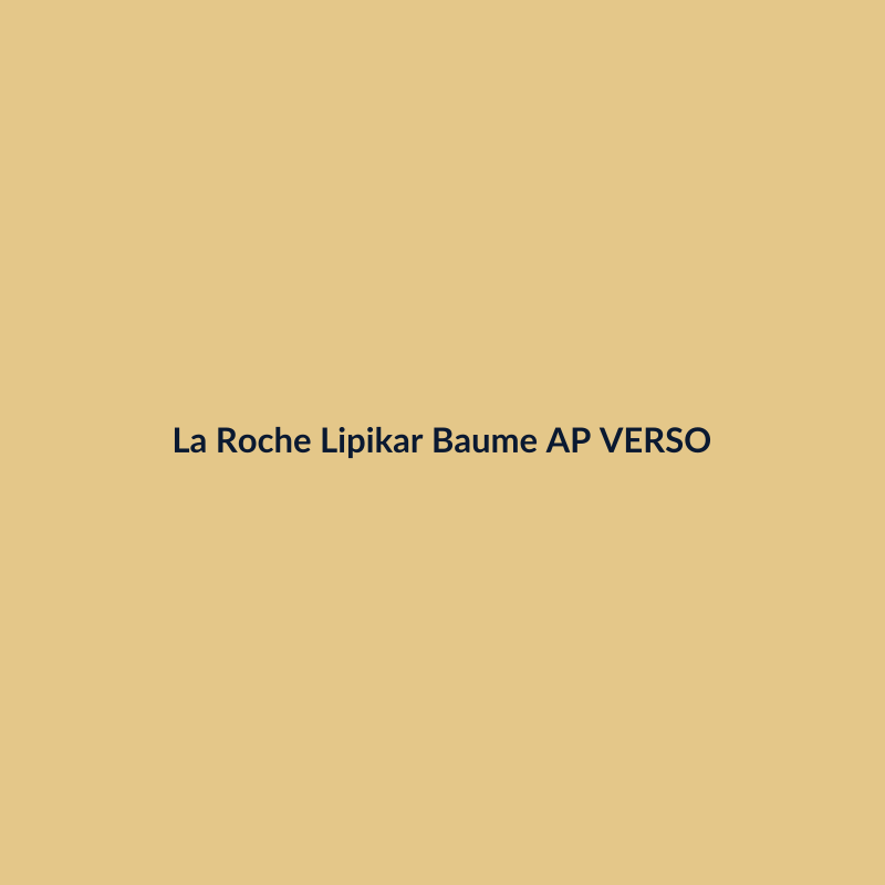 La Roche Lipikar Baume AP+M 400ml VERSO