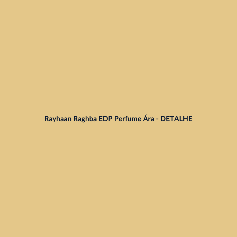 Rayhaan Raghba EDP Perfume Árabe 30ml - imagem 3