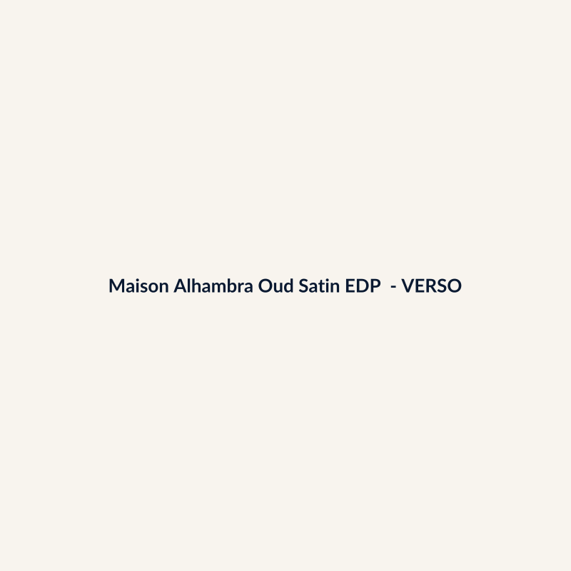 Maison Alhambra Oud Satin EDP Perfume Árabe 100g - imagem 2