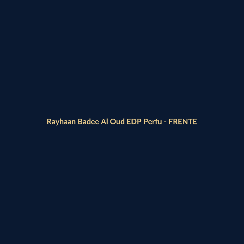 Rayhaan Badee Al Oud EDP Perfume Árabe 150ml - imagem 1