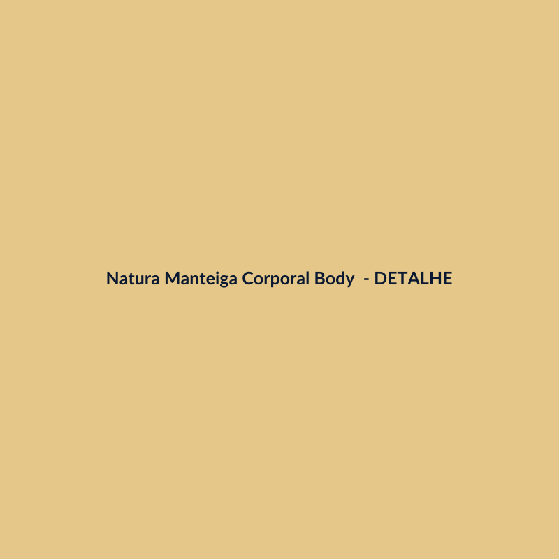 Natura Manteiga Corporal Body Splash Hidratante 400ml - imagem 3