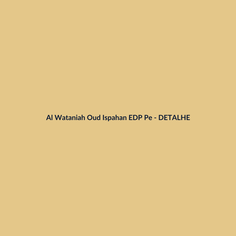 Al Wataniah Oud Ispahan EDP Perfume Árabe 75ml - imagem 3