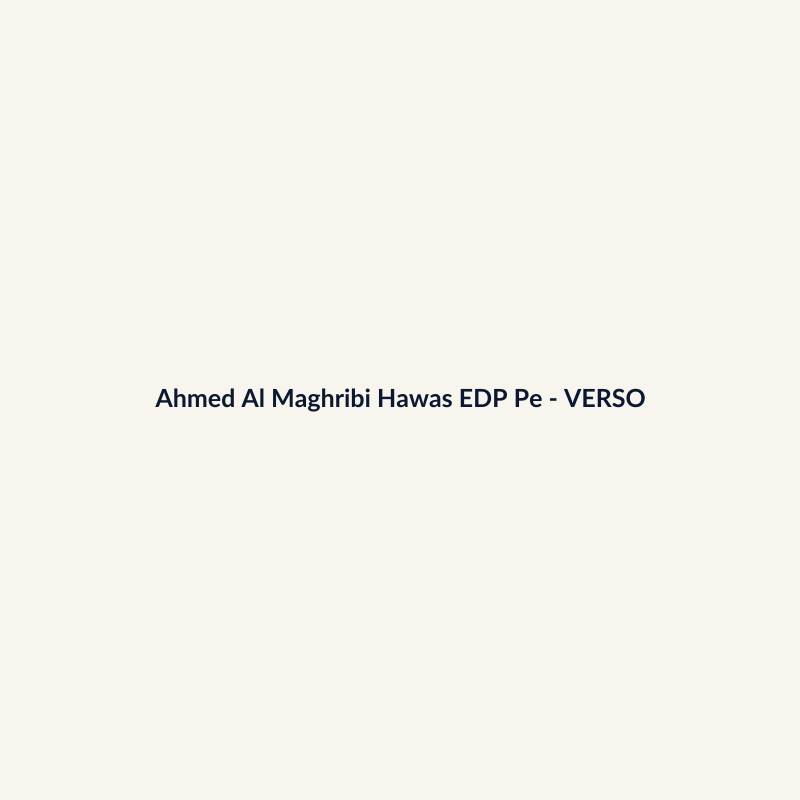 Ahmed Al Maghribi Hawas EDP Perfume Árabe 100g - imagem 2