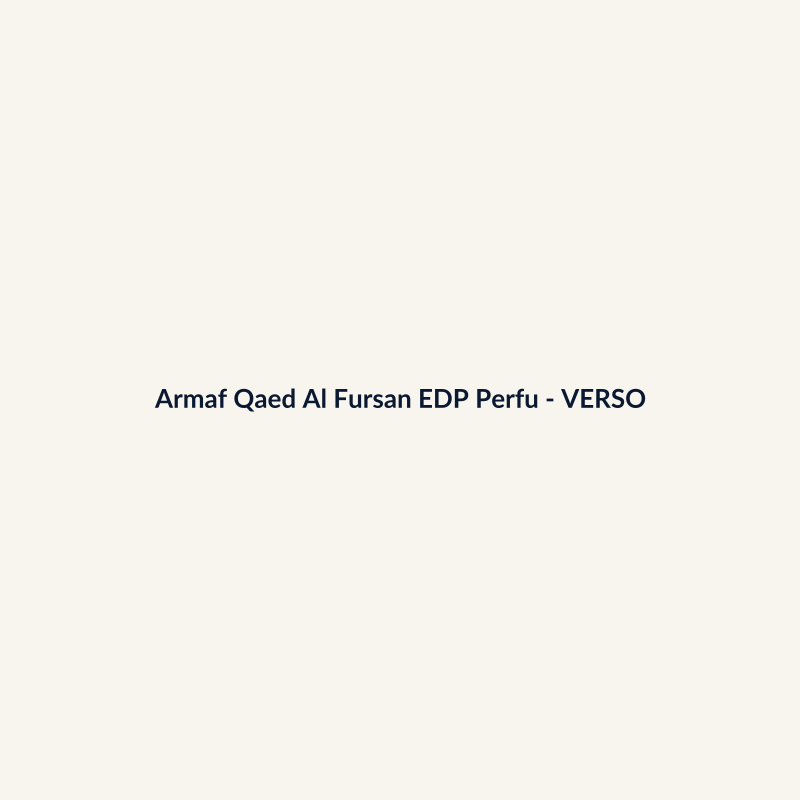 Armaf Qaed Al Fursan EDP Perfume Árabe 75ml - imagem 2