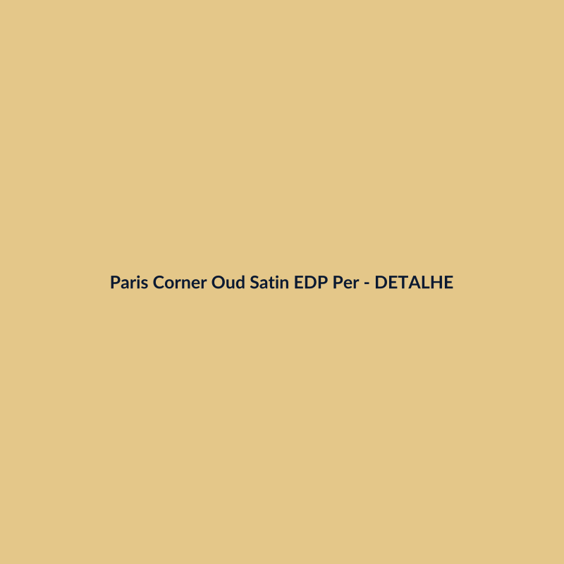 Paris Corner Oud Satin EDP Perfume Árabe 50ml - imagem 3