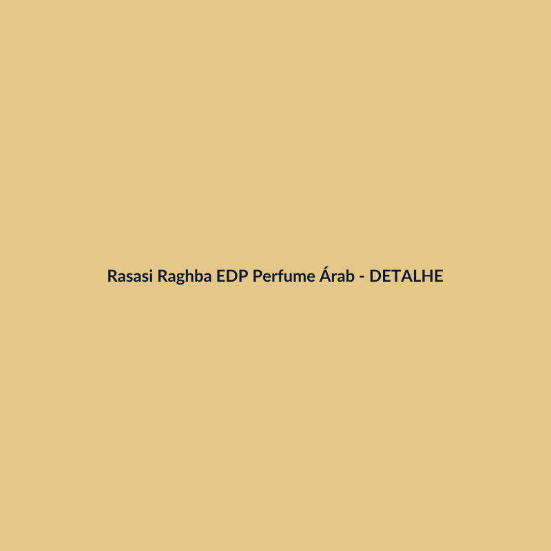 Rasasi Raghba EDP Perfume Árabe 90ml - imagem 3
