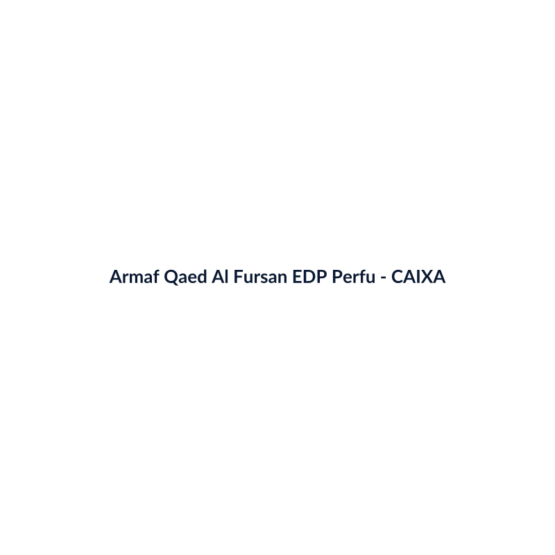 Armaf Qaed Al Fursan EDP Perfume Árabe 75ml - imagem 4