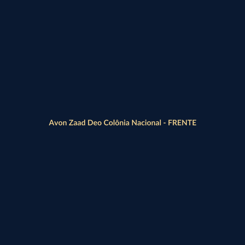 Avon Zaad Deo Colônia Nacional 60ml - imagem 1