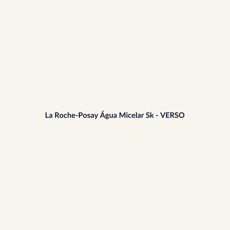 La Roche-Posay Água Micelar Skincare 30ml - imagem 2
