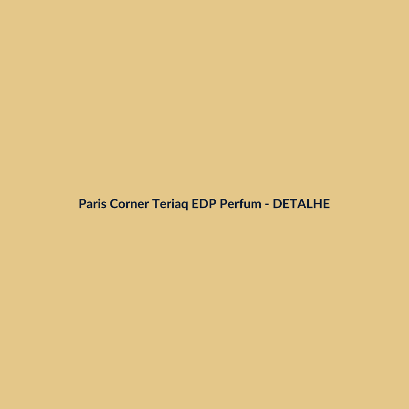 Paris Corner Teriaq EDP Perfume Árabe 100ml - imagem 3