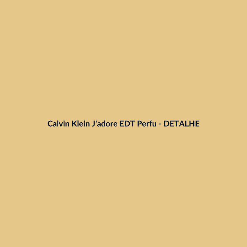 Calvin Klein J'adore EDT Perfume Importado 50ml - imagem 3