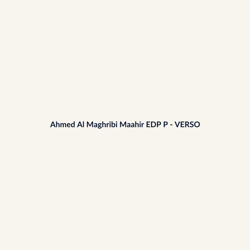 Ahmed Al Maghribi Maahir EDP Perfume Árabe 200ml - imagem 2