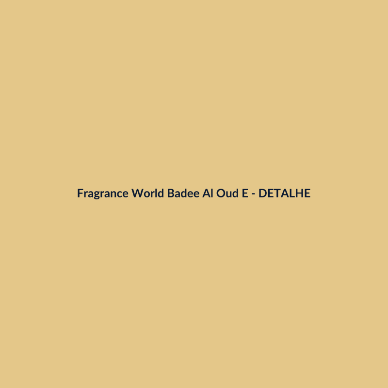 Fragrance World Badee Al Oud EDP Perfume Árabe 90ml - imagem 3
