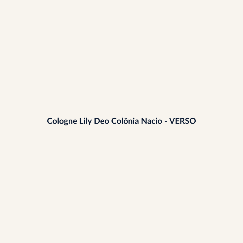 Cologne Lily Deo Colônia Nacional 100g - imagem 2
