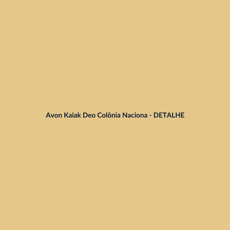 Avon Kaiak Deo Colônia Nacional 150ml - imagem 3