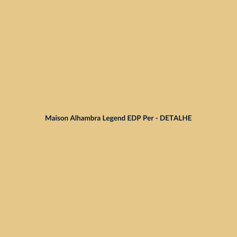 Maison Alhambra Legend EDP Perfume Árabe 150ml - imagem 3
