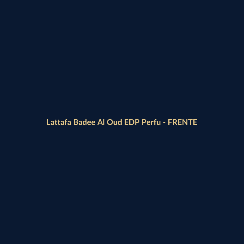 Lattafa Badee Al Oud EDP Perfume Árabe 90ml - imagem 1