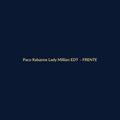 Paco Rabanne Lady Million EDT Perfume Importado 400ml - imagem 1