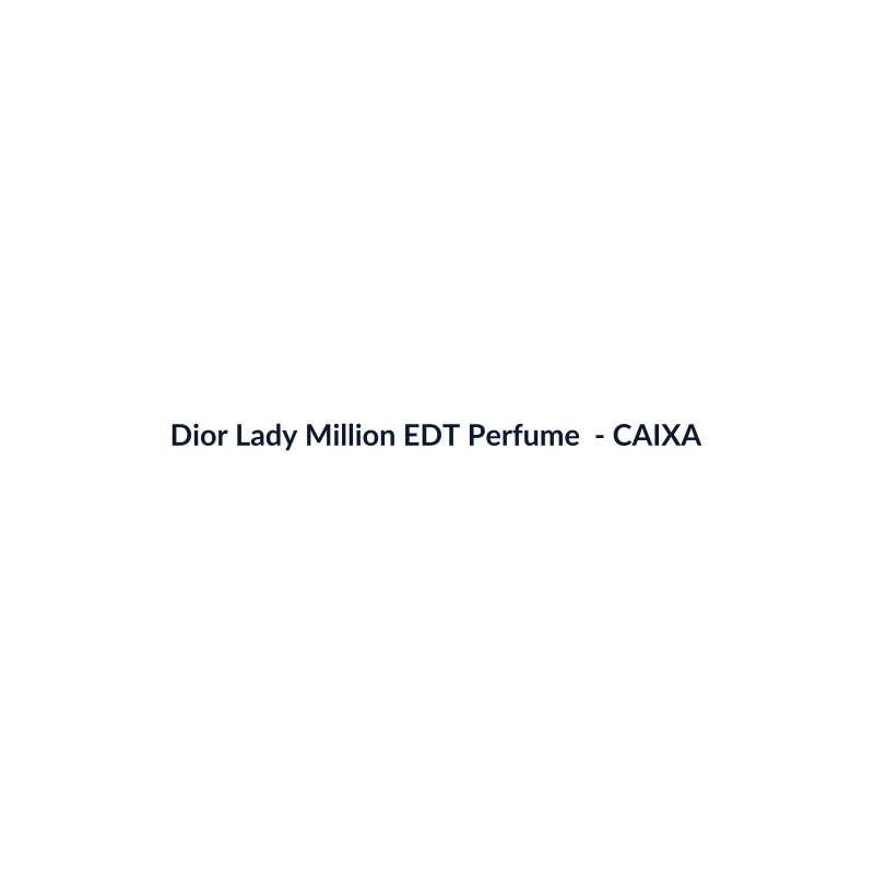 Dior Lady Million EDT Perfume Importado 50ml - imagem 4