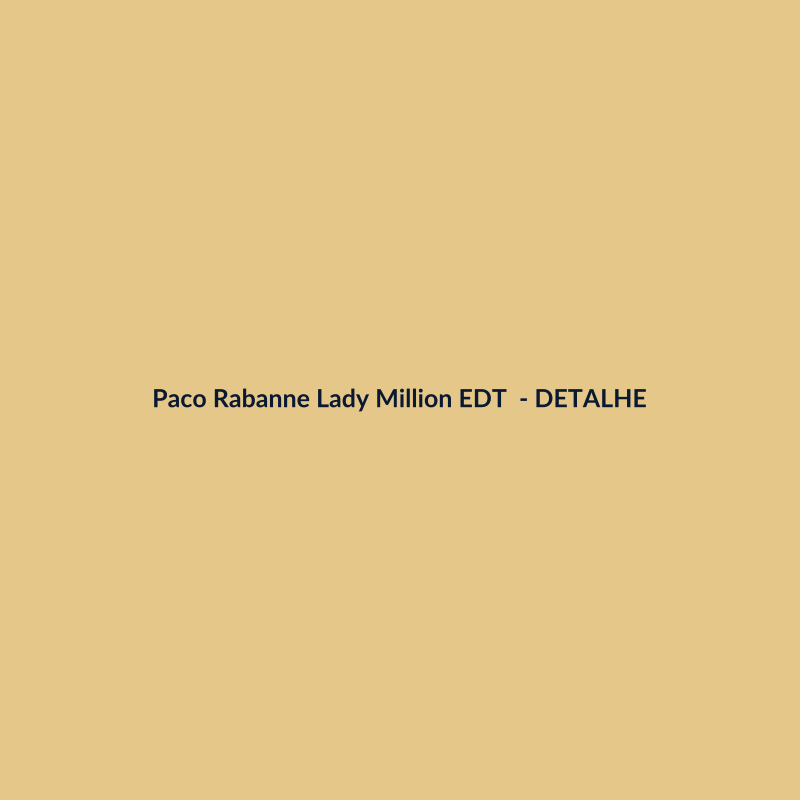 Paco Rabanne Lady Million EDT Perfume Importado 90ml - imagem 3