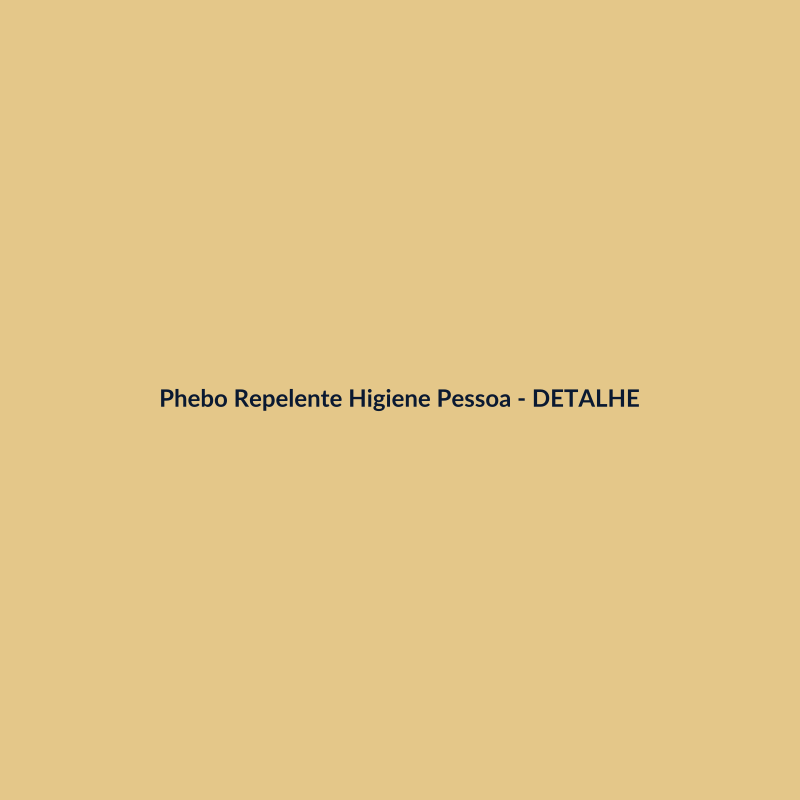 Phebo Repelente Higiene Pessoal Farmácia 50ml - imagem 3