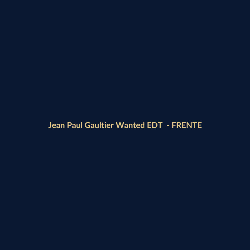 Jean Paul Gaultier Wanted EDT Perfume Importado 90ml - imagem 1