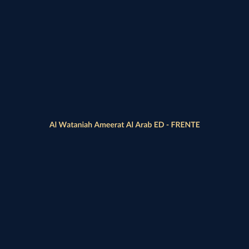 Al Wataniah Ameerat Al Arab EDP Perfume Árabe 60ml - imagem 1