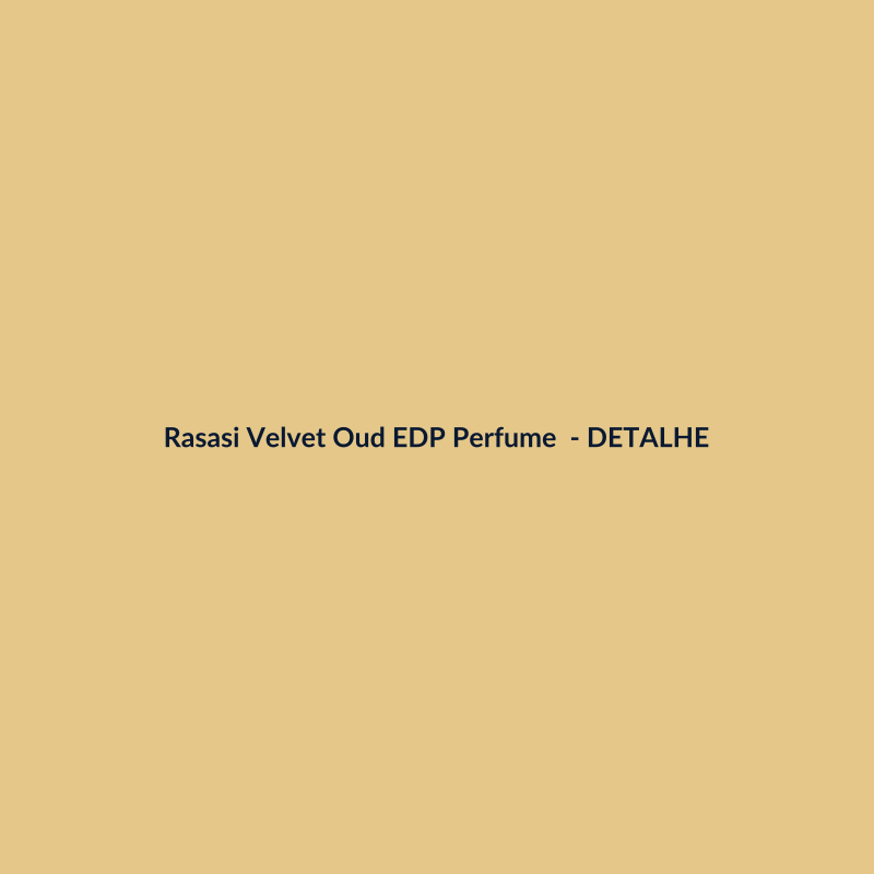 Rasasi Velvet Oud EDP Perfume Árabe 150ml - imagem 3