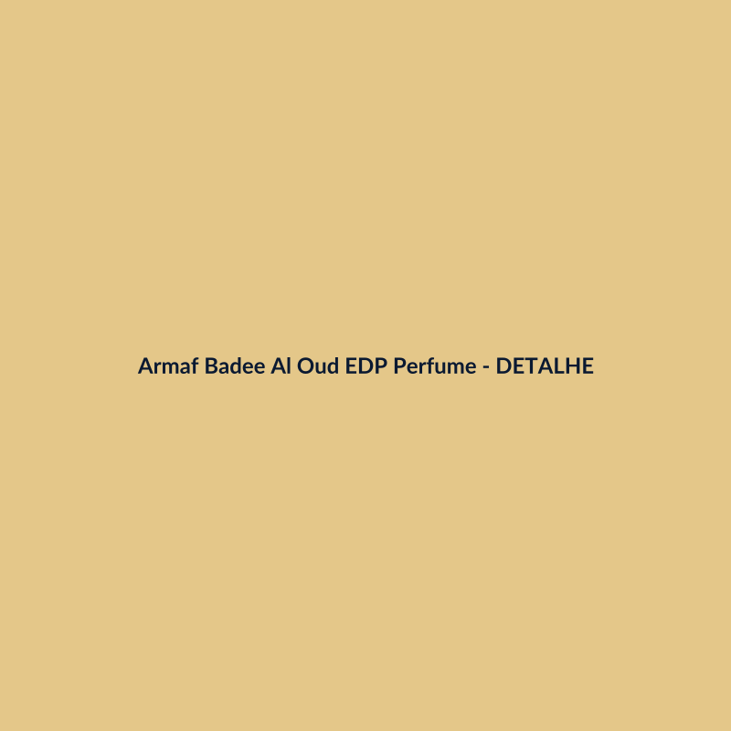 Armaf Badee Al Oud EDP Perfume Árabe 400ml - imagem 3