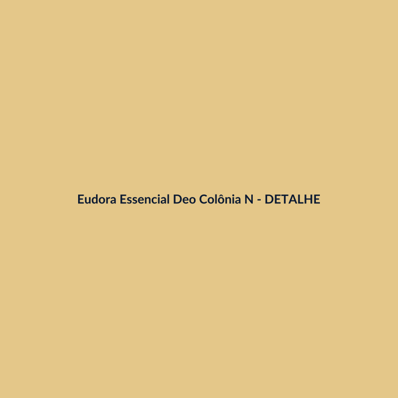 Eudora Essencial Deo Colônia Nacional 60ml - imagem 3