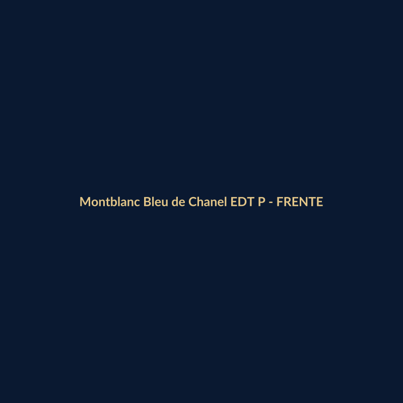 Montblanc Bleu de Chanel EDT Perfume Importado 90ml - imagem 1