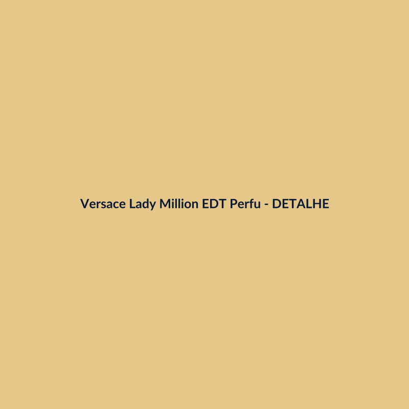 Versace Lady Million EDT Perfume Importado 400ml - imagem 3