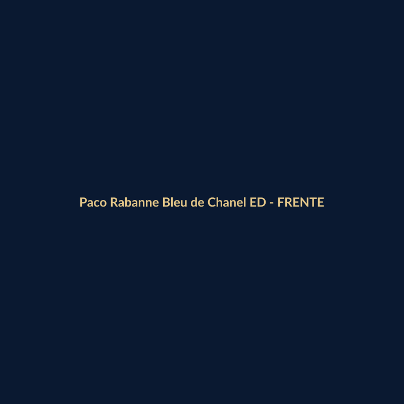 Paco Rabanne Bleu de Chanel EDT Perfume Importado 400ml - imagem 1