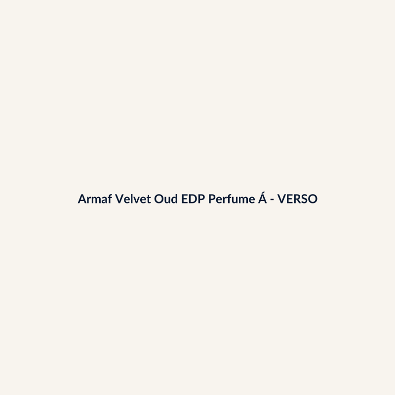Armaf Velvet Oud EDP Perfume Árabe 50ml - imagem 2