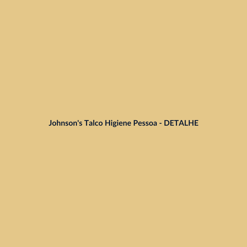 Johnson's Talco Higiene Pessoal Farmácia 60ml - imagem 3