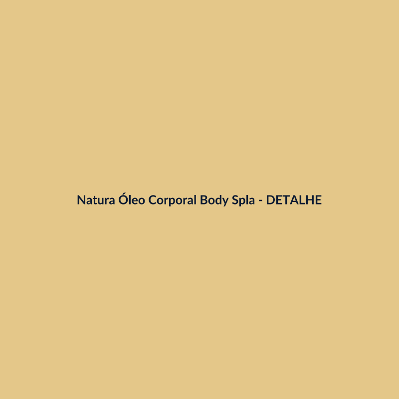 Natura Óleo Corporal Body Splash Hidratante 150ml - imagem 3