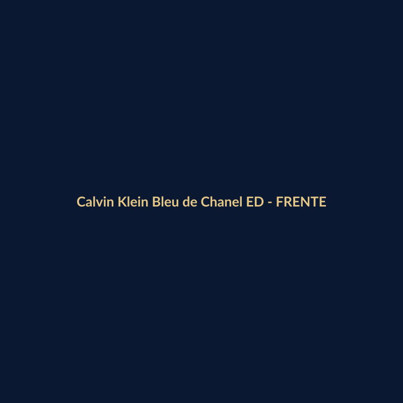 Calvin Klein Bleu de Chanel EDT Perfume Importado 75ml - imagem 1